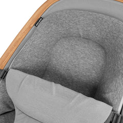 Maxi-Cosi Kori Rocker (Essential Grey) - close view, showing the newborn inlay