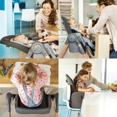 Maxi-Cosi Minla 6-in-1 Chair - lifestyle image, showing some of the chair`s various functions