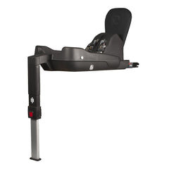 Venicci IQ ISOFIX i-Size Car Seat Base - quarter view, shown with support leg extended