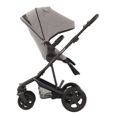 BabyStyle Hybrid Edge 2 Stroller (Mist) - side view, shown here in parent-facing mode