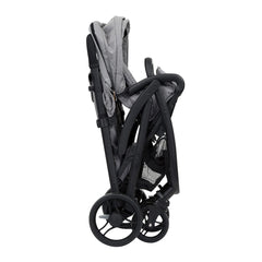 Joie Evalite Duo Stroller (Grey Flannel) - side view, shown here folded