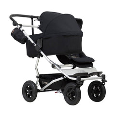 Mountain Buggy Duet v3.2 Carrycot Plus (Black) - shown here on a duet buggy (duet not included, available separately)