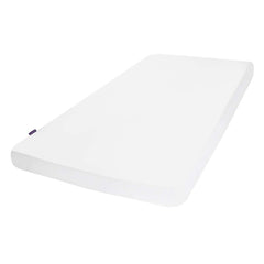 ClevaMama Tencel Waterproof Mattress Protector - Cot (120x60cm) - shown here fitted to a mattress (mattress not included, available separately)
