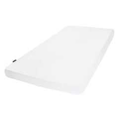 ClevaMama Tencel Waterproof Mattress Protector (Cot Bed - 140x70cm) - shown here fitted to a mattress (mattress not included, available separately)