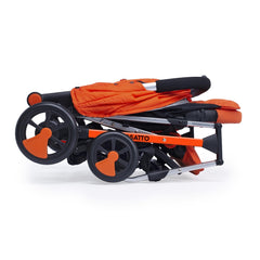 Cosatto Woosh 2 Stroller (Spaceman) - side view, shown folded