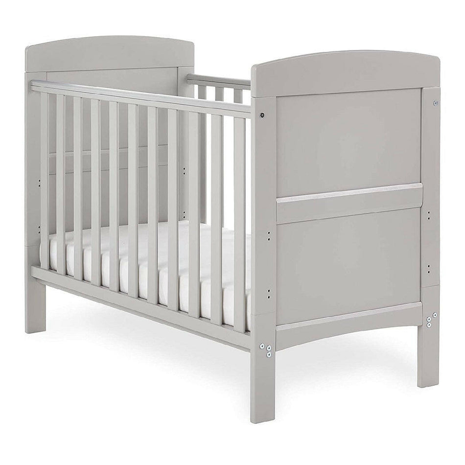 Obaby Grace Mini Cot Bed Warm Grey
