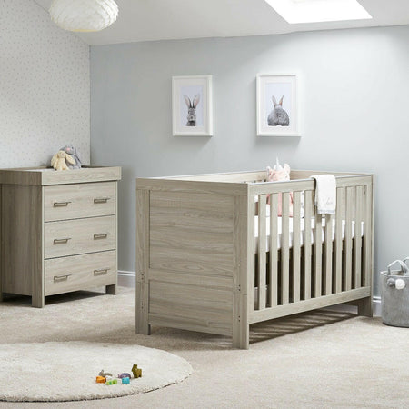 Obaby Nika 2 Piece Room Set - Grey Wash - lifestyle image