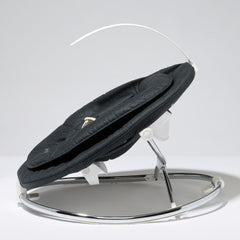 iCandy Mi-Chair Newborn Pod (Grey) -  side view, showing the toy bar on which you can attach favourite toy