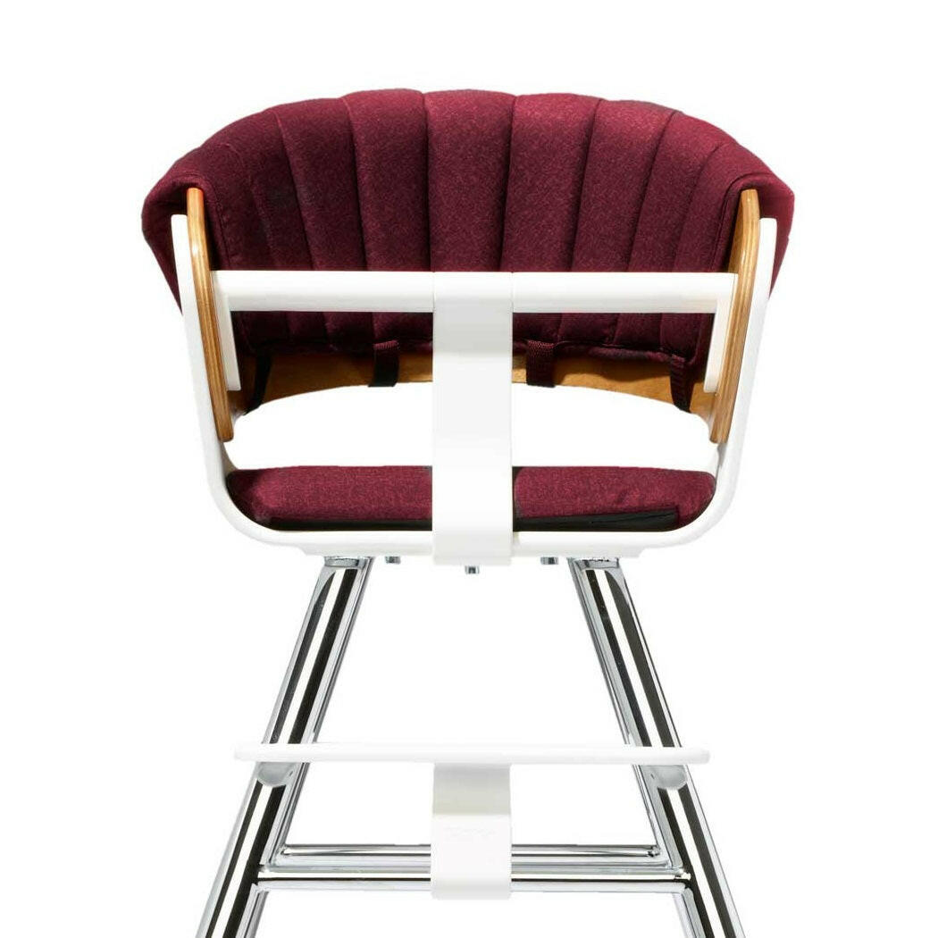 iCandy Mi-Chair Comfort Pack (Red) - front view, showing the comfort pack fitted to a mi-chair (mi-chair not included, available separately)