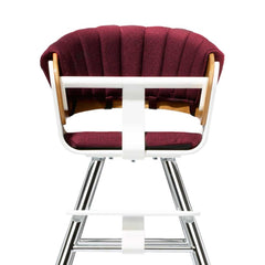 iCandy Mi-Chair Comfort Pack (Red) - front view, showing the comfort pack fitted to a mi-chair (mi-chair not included, available separately)