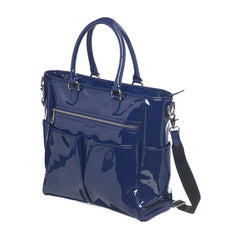iCandy Verity Zip Tote Bag (Royal) - quarter view, shown here with its adjustable and removable strap