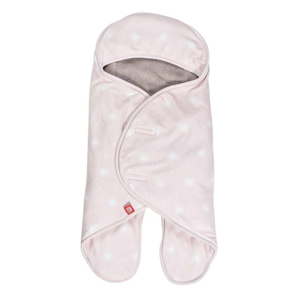 Red Castle Babynomade Double Fleece Blanket, 0-6 Months Miss Sunday/Old Pink
