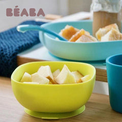 BEABA Silicone Meal Set (Blue) - lifestyle image