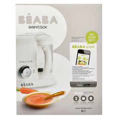 BEABA Babycook Solo (White/Silver) - showing the `app` which is available for your smart devices