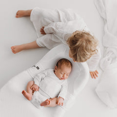 Red Castle Cocoonababy Pod Support Nest (White) - lifestyle image