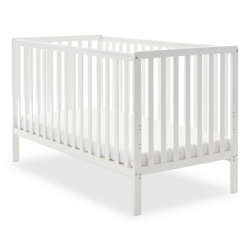Obaby Bantam Cot Bed - 140x70cm White