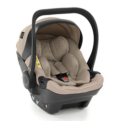 Egg Shell i-Size Car Seat (Feather) - shown with its newborn insert