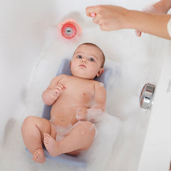 BEABA Transatdo First Stage Baby Bath Support (Blue/Grey) - lifestyle image
