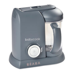 BEABA Solo 4-in-1 Babyfood Maker Bundle (Grey) - showing the Babycook Solo machine