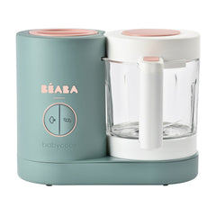 BEABA Babycook Neo (Eucalyptus) - showing the machine without its stainless steel basket