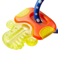 Nuby Icy Bites Teether Keys (Pink) - showing one of the key-shaped teethers