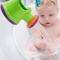 Nuby Bath Time Watering Can (Green) - lifestyle image
