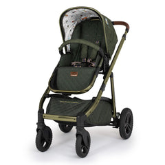 Cosatto Wow Continental Pushchair (Bureau) - quarter view, shown here in forward-facing mode without the newborn insert