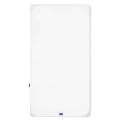 SnuzPod4 Waterproof Crib Mattress Protector - showing the mattress protector on top of a mattress (mattress not included)