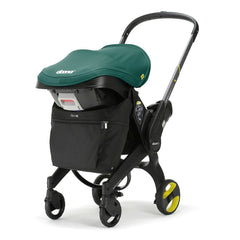 Doona All Day (Black) - showing the bag attached to the rear of the stroller (Doona not included, available separately)