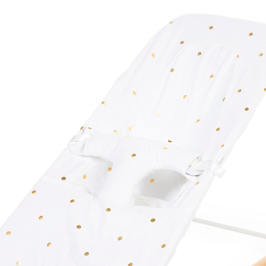 ChildHome Evolux Bouncer Cover (Jersey Gold Dots)