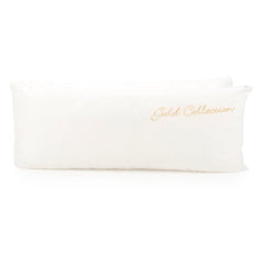 Mother&Baby 6ft Deluxe Body Support Pillow (Cream) - showing the pillow with its removable organic cotton cover