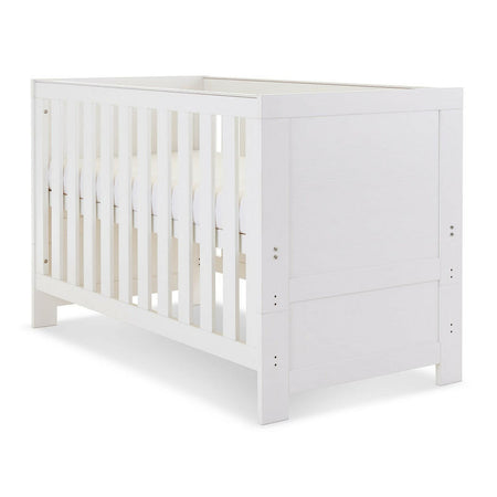 Obaby Nika Cot Bed White Wash