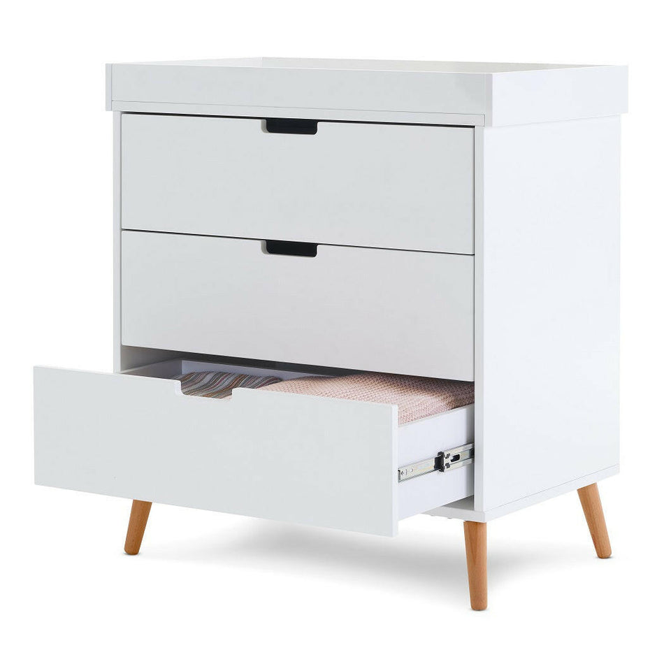 Obaby Maya Changing Unit White with Natural