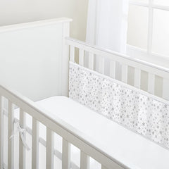 Breathable Baby Mesh Liner - 2 Sided (Twinkle Stars Grey) - lifestyle image