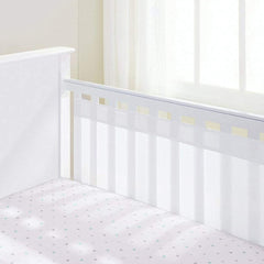 Breathable Baby Mesh Liner - 2 Sided (White) - lifestyle image