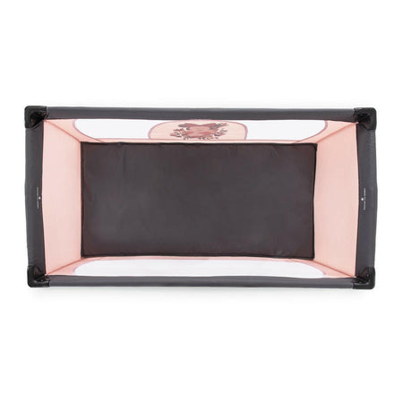Hauck Dream n Play Travel Cot (Disney - Minnie Sweetheart) - showing the travel cot`s interior from above
