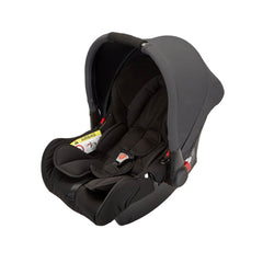 Ickle Bubba Eclipse Travel System with Galaxy Car Seat & ISOFIX Base (Chrome/Graphite/Tan) - showing the included Galaxy Group 0+ Car Seat