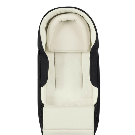 Ickle Bubba Newborn Cocoon (Black) - showing the cocoon`s removable head-hugging pillow