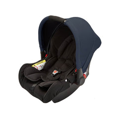 Ickle Bubba ECLIPSE Travel System with Galaxy Car Seat & ISOFIX Base (Chrome/Midnight Blue/Tan) - showing the included Galaxy Group 0+ Car Seat