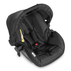 Hauck Pacific 4 Shop n Drive Set (Caviar) - showing the included infant carrier car seat