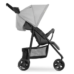 Hauck Citi Neo 3 (Grey) - side view, shown here with its seat upright