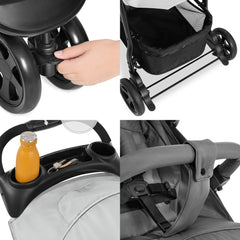 Hauck Citi Neo 3 (Grey) - showing some of the stroller`s features