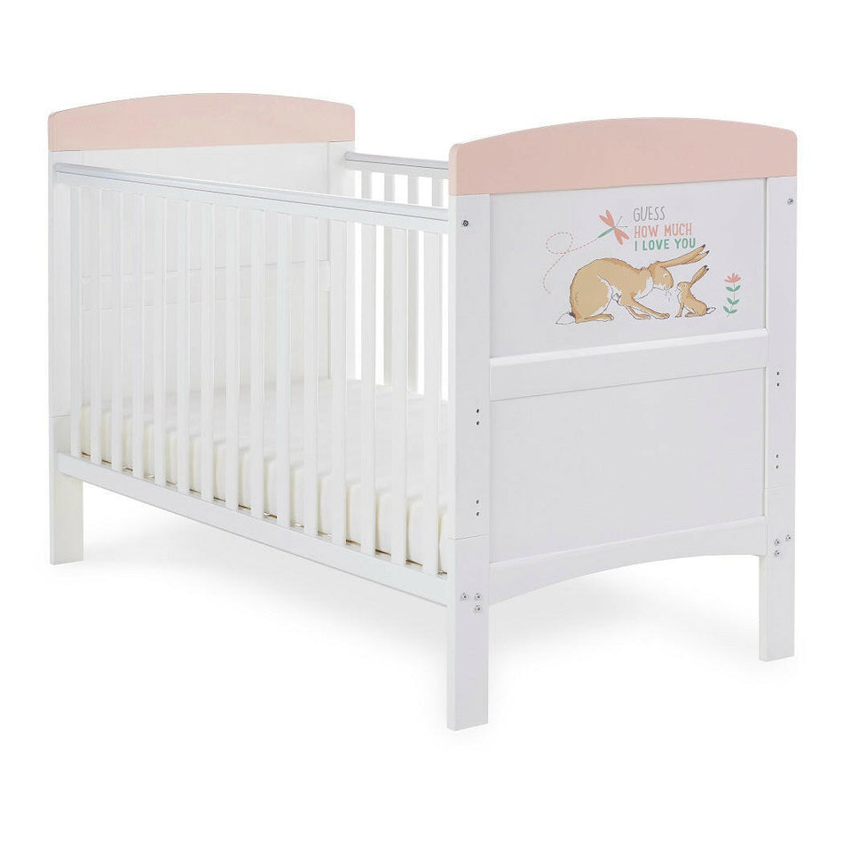 Obaby Grace Inspire Cot Bed Guess I Can Hop