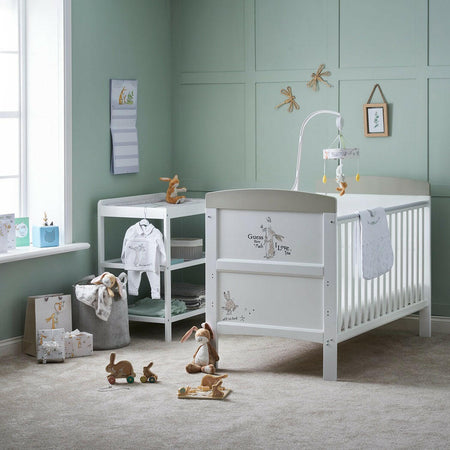 Obaby Grace Inspire Cot Bed Guess Scribble
