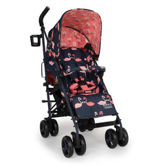 Cosatto Supa 3 Stroller (Pretty Flamingo) - showing the stroller without the footmuff