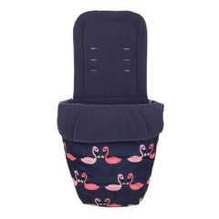 Cosatto Supa 3 Stroller (Pretty Flamingo) - showing the included matching footmuff