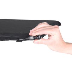phil&teds Traveller v5 (Black) - showing the self-inflating mattress