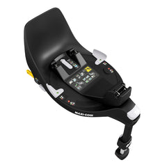 Maxi-Cosi FamilyFix 360 Base (ISOFIX) - overhead view, showing the base`s installation indicators and fitting guide