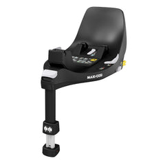 Maxi-Cosi 360 Family Bundle (Black) - showing the FamilyFix 360 Base with its ISOFIX connection brackets and adjustable support leg