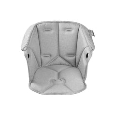 BEABA Up & Down Evolutive Highchair Bundle (Dark Grey/Grey) - showing the included infant/toddler seat cushion